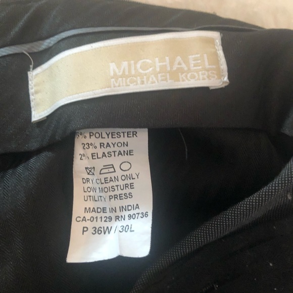 Michael Kors dark gray dress pants 36/30 - Picture 3 of 3